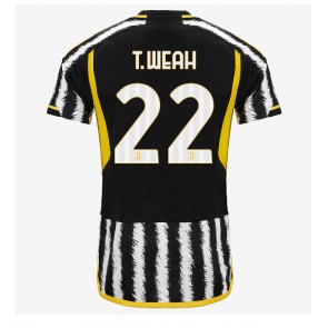 Maillot de foot Juventus Timothy Weah #22 Domicile 2023-24 Manches Courte